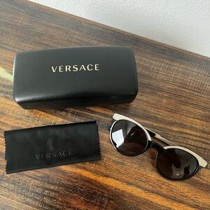 Versace Sunglasses in Black and Gold